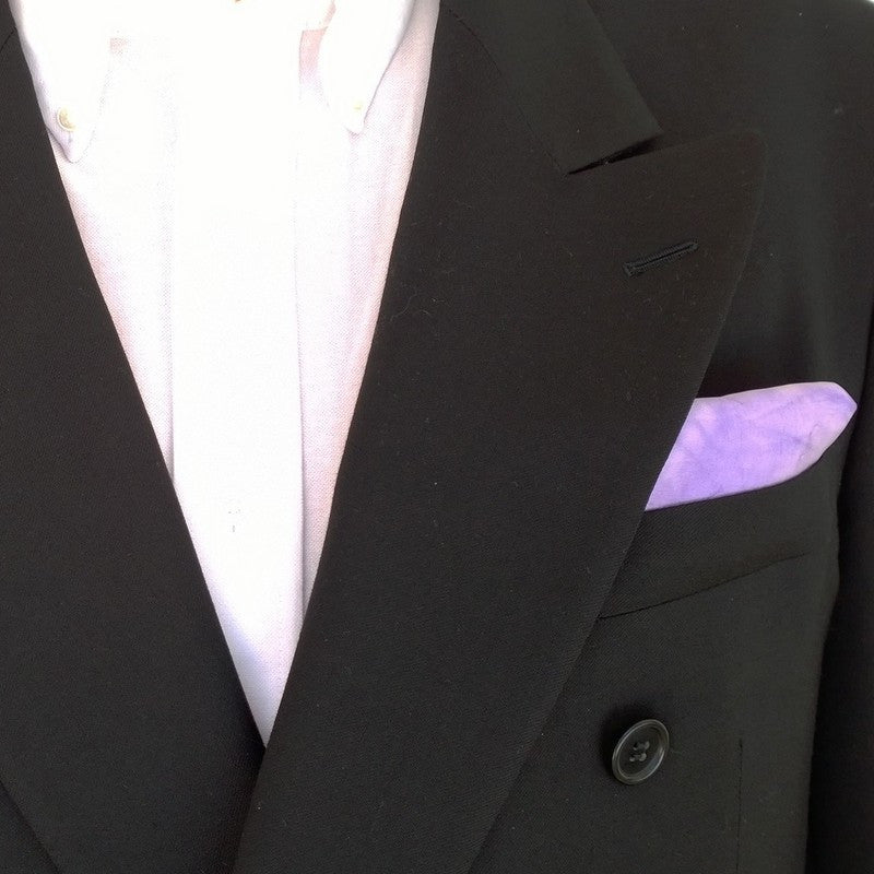Men's Purple Pocket Square