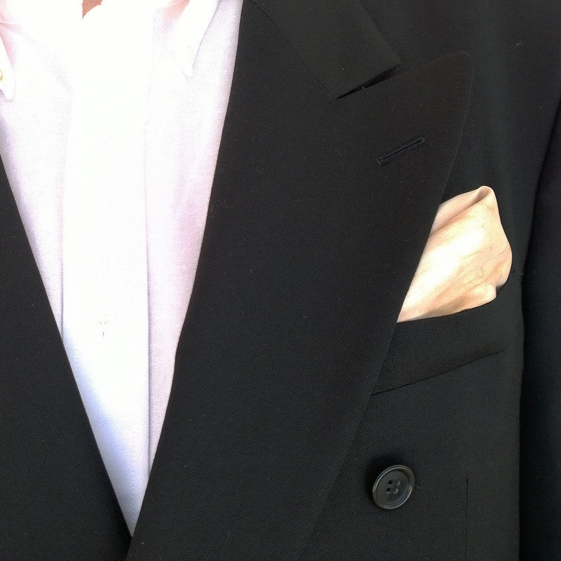 Men's Tan Pocket Square