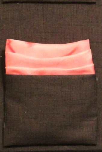 Men's Pink Pocket Square